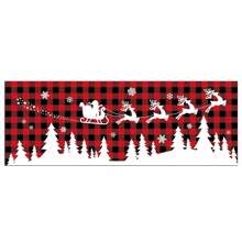 Christmas Door Mat Set Kitchen Throw Rugs Non-Slip Entryway Rugs Floor Carpet For Bedroom Indoor Decor