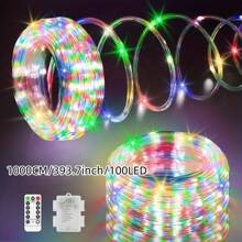 1 Bộ 3 Đèn tuýp hộp pin AA, Điều khiển từ xa 8 chức năng, Đèn trang trí không khí, Đèn trang trí sân trong và ngoài trời cho lều cắm trại, Đèn trang trí ngày lễ (Đèn 50/100/200) - 8 chế độ - Xem 19