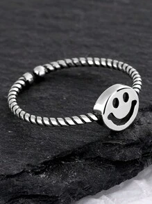 袖口環適合日常裝飾，打造時尚外觀 - 銀色 - 查看 2