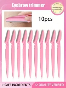 Eyebrow Shaving Razor Set, Exfoliating And Dermabrasion Tool, Face And Body Hair Trimmer, Long-Handled Eyebrow Shaper