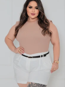 Marrant Tailored Shorts Plus GG G1 G2 G3 Fashion 2024 - trắng - Xem 2