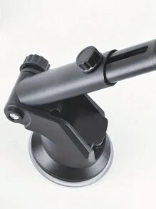 Car Phone Holder, Suction Cup Mount Adjustable 360 Degree Rotation Multi-Function Phone Stand For Car Navigation - Black - View 6