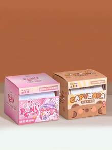 1pc Kapipabara Zipper Sticky Note, Highly Attractive All-Adhesive Type For Middle & Primary School Students, Suitable For Notebooks For Exam-Taking & Office Use, Cute Material Paper For Marking Incorrect Questions, Exams And Office Notes, Tearable Sticky Note Paper Back To School