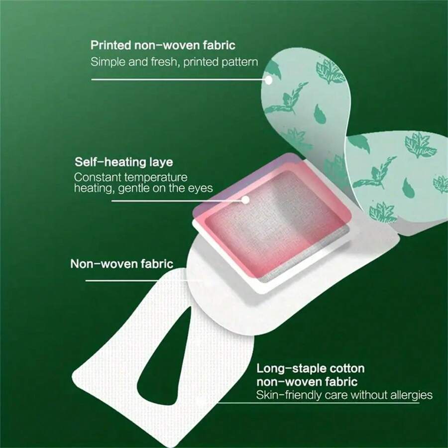 30pcs Mugwort Steam Eye Masks Gentle SelfWarming, Deeply Soothing