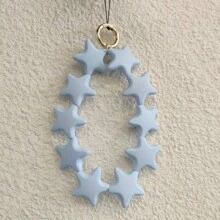 1 件彩色硅胶星形时尚配饰、汽车装饰、钥匙扣、可爱手机挂绳，适合女士 - 彩色 - 查看 3