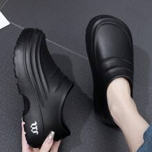 1 Pair Quiet Outdoor Waterproof Anti-Slip Work Rain Boots, Suitable For Kitchen, With Full Coverage, Waterproof, Winter