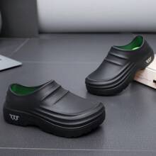 1 Pair Quiet Outdoor Waterproof Anti-Slip Work Rain Boots, Suitable For Kitchen, With Full Coverage, Waterproof, Winter