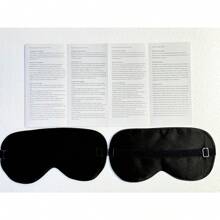Townssilk 100% Silk Sleep Mask With Adjustable Straps, Comfortable And Super Soft Eye Mask Ultimate Sleep Aid, Blindfold Silver Star - trăng vàng - Xem 8