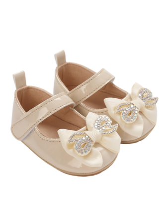 Zapatos cómodos de suela blanda para bebé de 0-1 años, estilo princesa