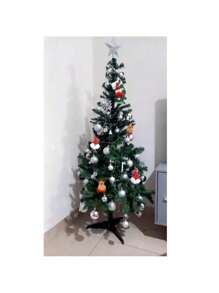 Christmas Tree 150cm 220 Branches Green Decoration Canadian Pine - màu xanh lá - Xem 3