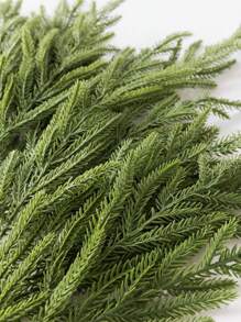 24pcs Araucaria Pine Twigs, Suitable For Autumn/Winter Decoration, Decoration, Home Decor, Room Decor, Tabletop Decoration, Valentine's Day, Gift Gifts Birthday Graduation Christmas Decorations Christmas - Green - View 7