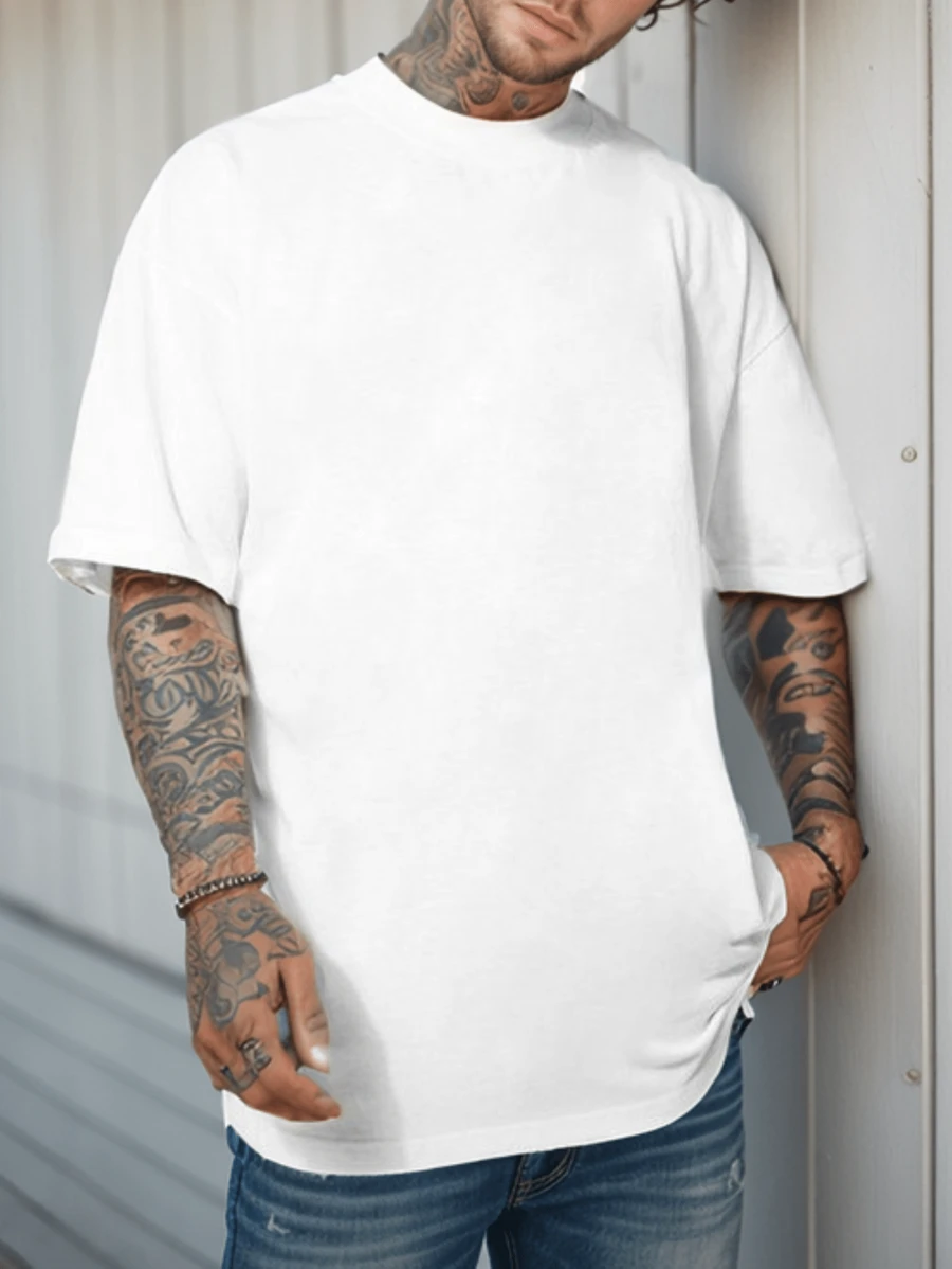 Men T-Shirts - White - View 1