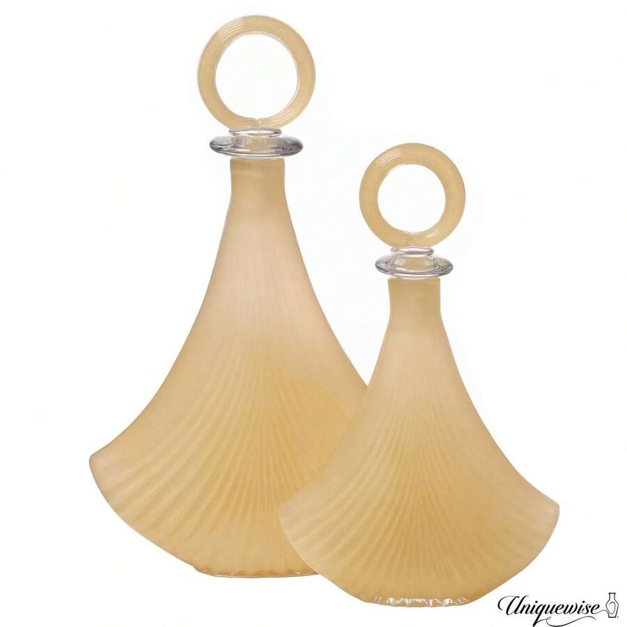 Uniquewise Unique 20Inch And 16Inch DecanterInspired Glass Vases