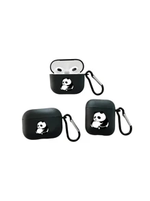 Apple Cute Panda Earphone Case Compatible With Iphone Earphone, AirPods 1/2 Earphone Protective Case,New Wireless Earphone Protective Case Compatible With Airpods 3/Pro/Pro2 Earphone Protective Case, Gift For Boyfriend/Girlfriend