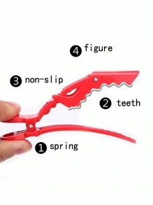 WANMEI 12件套发夹套装，适合蓬松卷发，包含鳄鱼夹和亮面发夹，多种颜色可选。鳄鱼夹，无缝鸭嘴夹，带孔，适合女性，纯色鳄鱼夹，用于发型设计和分区。女士和女孩美发造型配件，沙龙美发用品，美发工具，美发产品和配件，美容旅行必备，返校季，旅行度假必备。