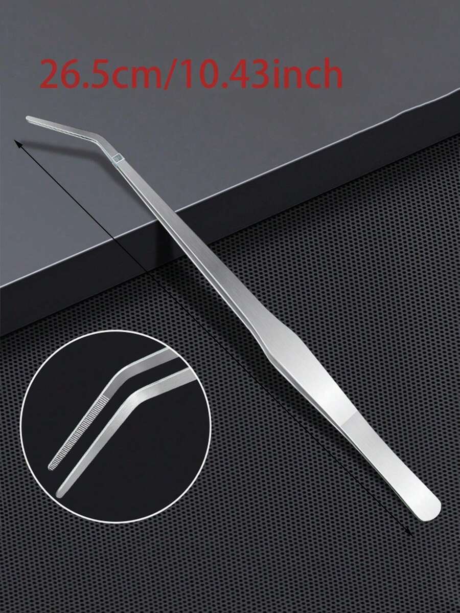 1pc Pet Turtle/Reptile Feeding Clip/Tweezers, Extended Long Reach