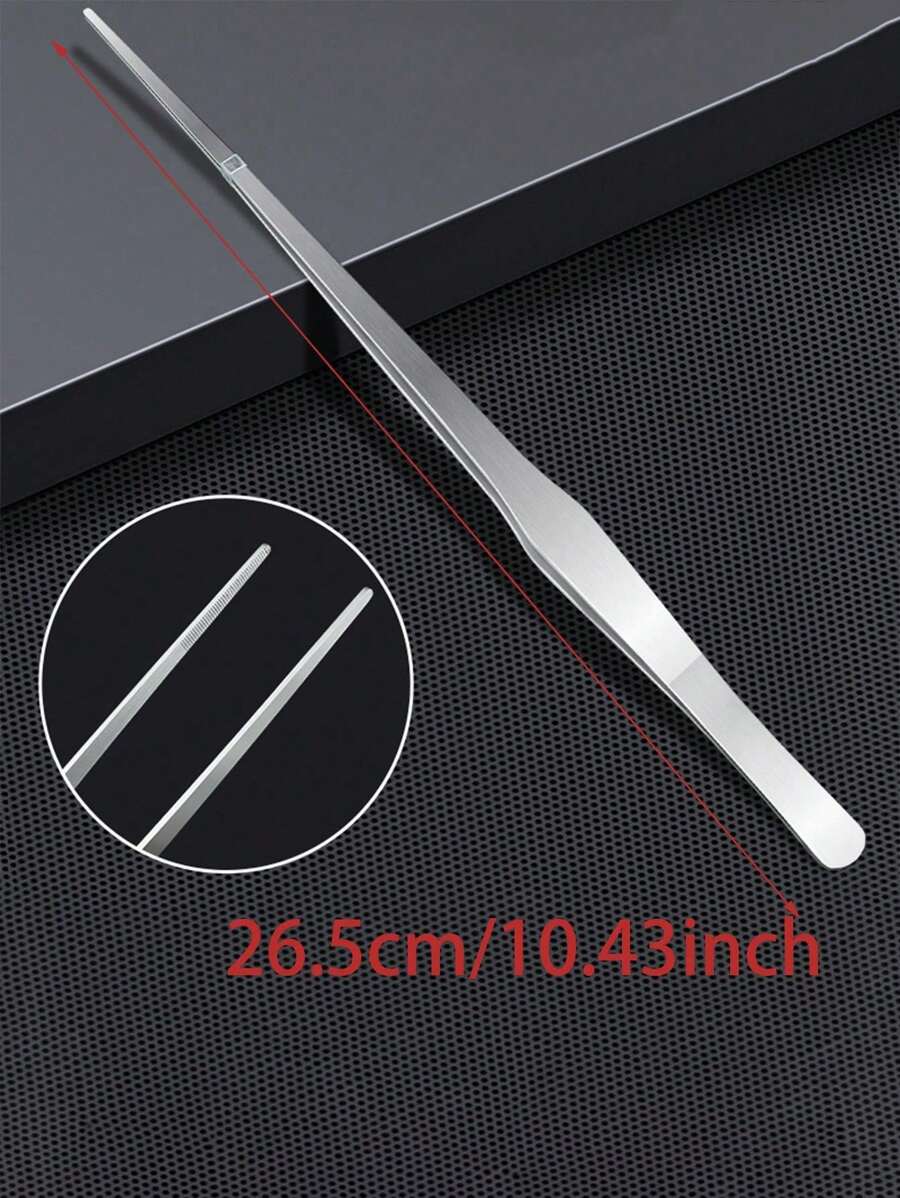 1pc Pet Turtle/Reptile Feeding Clip/Tweezers, Extended Long Reach