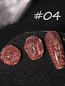 MISS SHAKA 10ml Viral Rhinestone Gel Nail Polish, Holographic Glitter Rhinestone Series, Popular Manicure Gift, Suitable For Women Nails - Multicolor - View 9