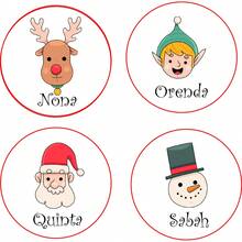 1 件定制名字创意圣诞卡通小礼品装饰亚克力装饰生日礼物圣诞礼物感恩节礼物圣诞雪人亚克力标志装饰派对礼物家人和朋友特别礼物。 - 白色 - 查看 6