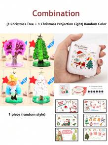 1pc Christmas Magic Tree-Pink, Stress Relief Toy