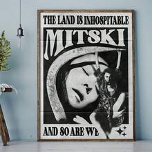 1 tấm áp phích vải nghệ thuật cổ điển, bìa nhạc, dùng trang trí tường phòng khách, phòng ngủ, phòng tắm, văn phòng, hành lang, không có khung - Nhiều màu - Xem 3