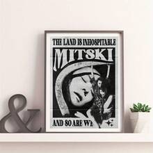 1 tấm áp phích vải nghệ thuật cổ điển, bìa nhạc, dùng trang trí tường phòng khách, phòng ngủ, phòng tắm, văn phòng, hành lang, không có khung - Nhiều màu - Xem 4