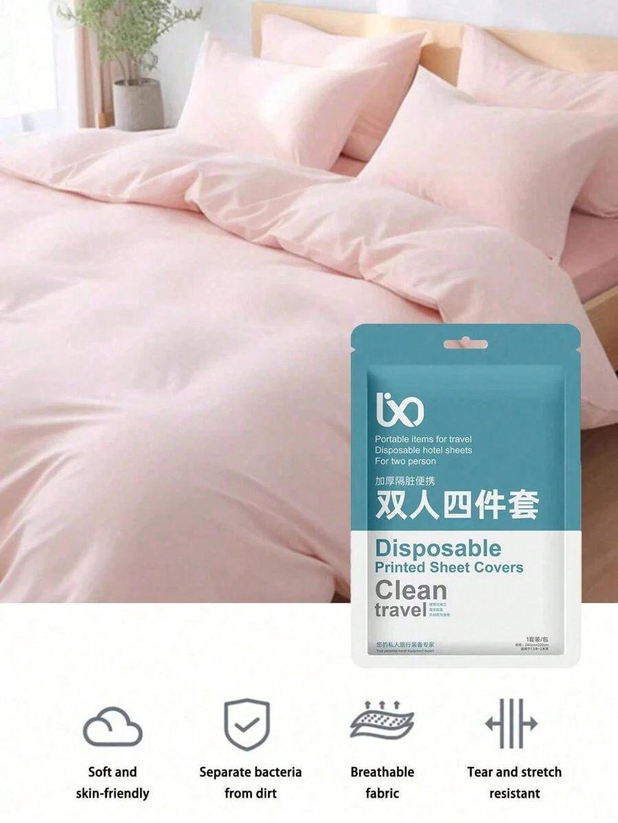 Staying In A Hotel, Disposable Double Enlarged And Widened FourPiece