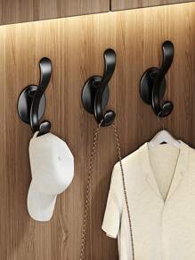 Giá treo áo choàng và khăn tắm 3/5 chiếc - Móc treo chắc chắn, chịu lực cho phòng tắm, phòng ngủ, lối vào - Dễ dàng lắp đặt, lưu trữ treo tường hiện đại cho áo khoác, quần áo, mũ, khăn quàng cổ và túi xách - Nhiều màu - Xem 10