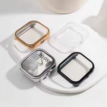 1 件女式银色、金色、玫瑰金、黑色、粉色、蓝色、透明 TPU 防震防撞耐磨电镀手表壳软壳兼容 Redmi Watch 3 Active/Redmi Watch - Redmi Watch 3 Active - 查看 2