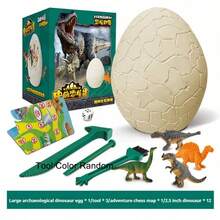 2024 New Dinosaur Eggs Dig Kit Toys, Dinosaur Eggs Excavation Kits, Christmas Birthday Gift, Easter Party Favor Toy, Break Open Dinosaur Eggs And Discover Cute Dinosaurs - Multicolor - View 14