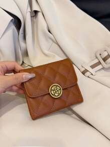 复古、休闲、时尚、多功能、多口袋、通勤包、相机包、学院风、教师节礼物、格纹宽肩带、大容量、便携、轻便、女包、运动背包、豹纹、斜挎包、便携、轻便、办公室、教师、大学生、单肩包、Y2K、朋克 - 棕色 - 查看 7