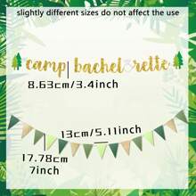 LaVenty - 2 carteles decorativos para despedida de soltera, para campamento, montaña, despedida de soltera, boda, compromiso - Multicolor - Ver 5