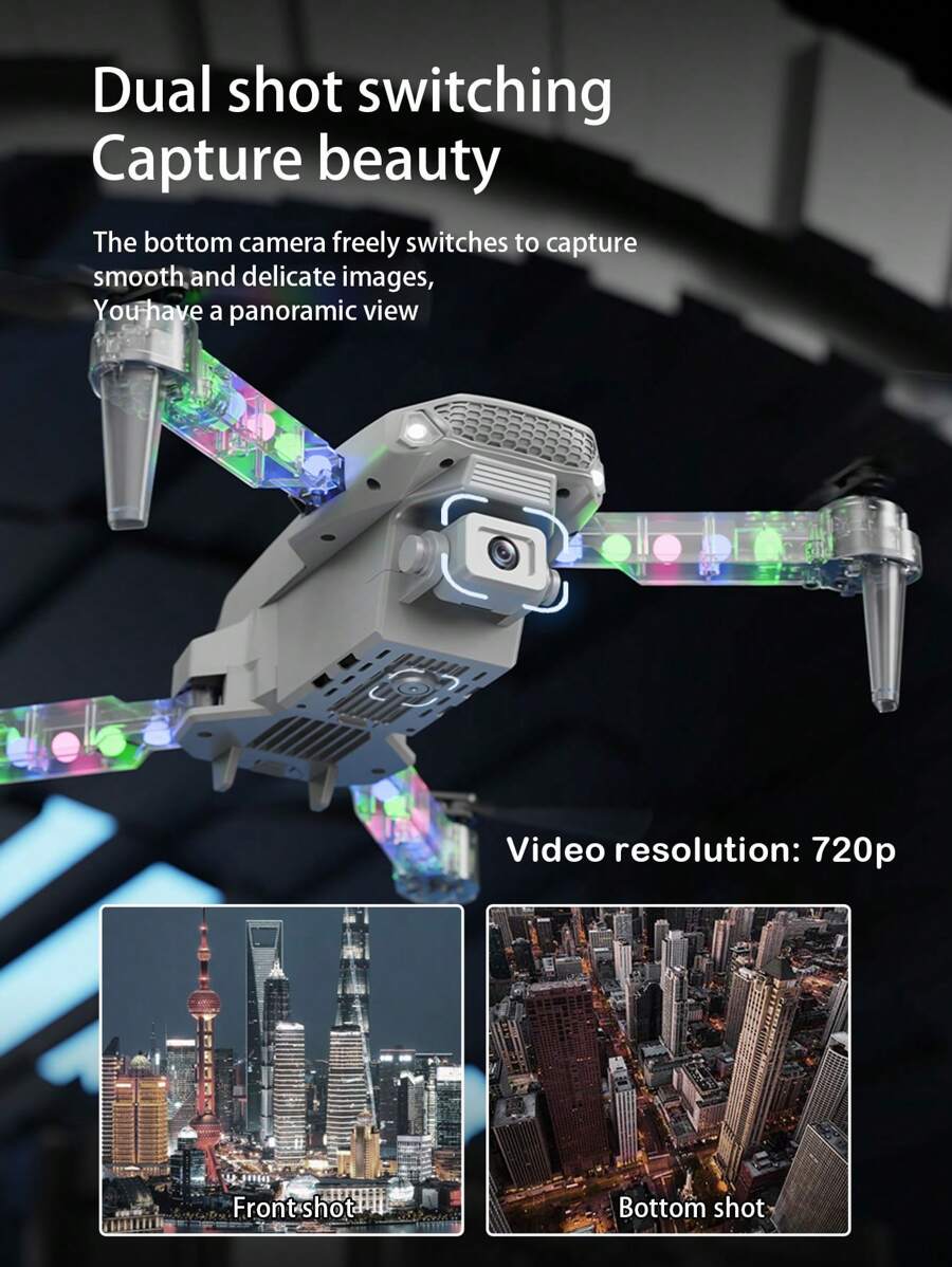 E88D,E99D, Drone, RemoteControlled Lighting, HighDefinition Aerial Photography, Intelligent