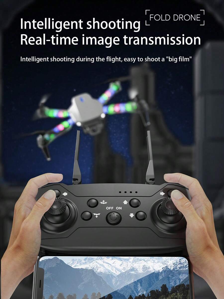 E88D,E99D, Drone, RemoteControlled Lighting, HighDefinition Aerial Photography, Intelligent