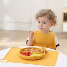 1pc Silicone Placemats For Children And Infants, Feeding Table Mats, Anti-Scalding And Anti-Slip Mats