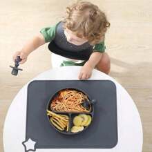 1pc Silicone Placemats For Children And Infants, Feeding Table Mats, Anti-Scalding And Anti-Slip Mats