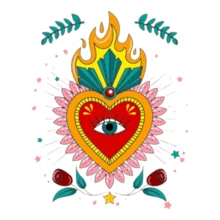 Playera Blusa De Corazon Con Ojo Turco Ropa Para Mujer - Verde - Ver 2