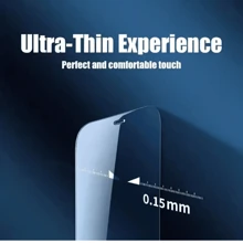 3pcs Apple Series Ultra High Definition Tempered Glass Screen Protectors, Compatible With Iphone 16/16 Plus/16 Pro/16 Pro Max/15/15 Pro/15 Pro Max/15 Plus/14/14 Pro/14 Plus/14 Pro Max/13/13 Pro/13 Mini/13 Pro Max/12/12 Pro/12 Pro Max/12 Mini/11/11 Pro/11 Pro Max/Pro Max, 9H Hardness Anti-Scratch And Anti-Fingerprint - Clear - View 4