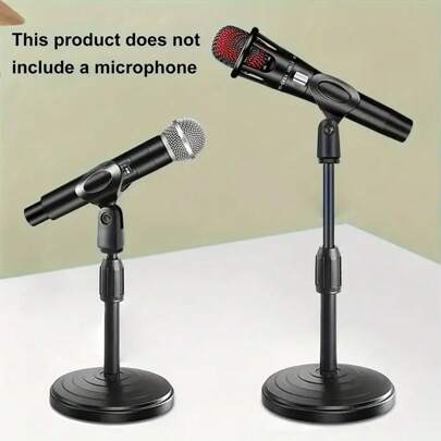 Adjustable Desktop Microphone Stand: Perfect For Recording, Podcasting, And Streaming