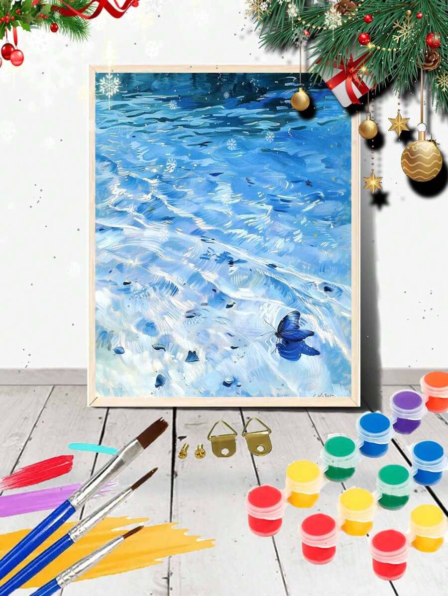 Butterfly Spring 2024 Easy Start DIY Digit Painting, Effortless