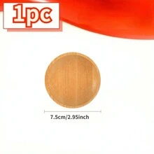 1/4 件迷你竹制蘸酱碗套装，适用于寿司、烧烤、沙拉、果酱、番茄酱等调味品和小吃碗，防锈圆形准备碗，适用于开胃菜和蘸酱，是家庭、厨房、餐厅、酒店、学校用品的完美餐具 - 彩色 - 查看 2