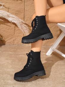 Export Quality Boots, Essential Boots For Office Work - Black - View 2