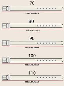 1 件金色扣时尚百搭女士腰带，夏季、秋季、万圣节