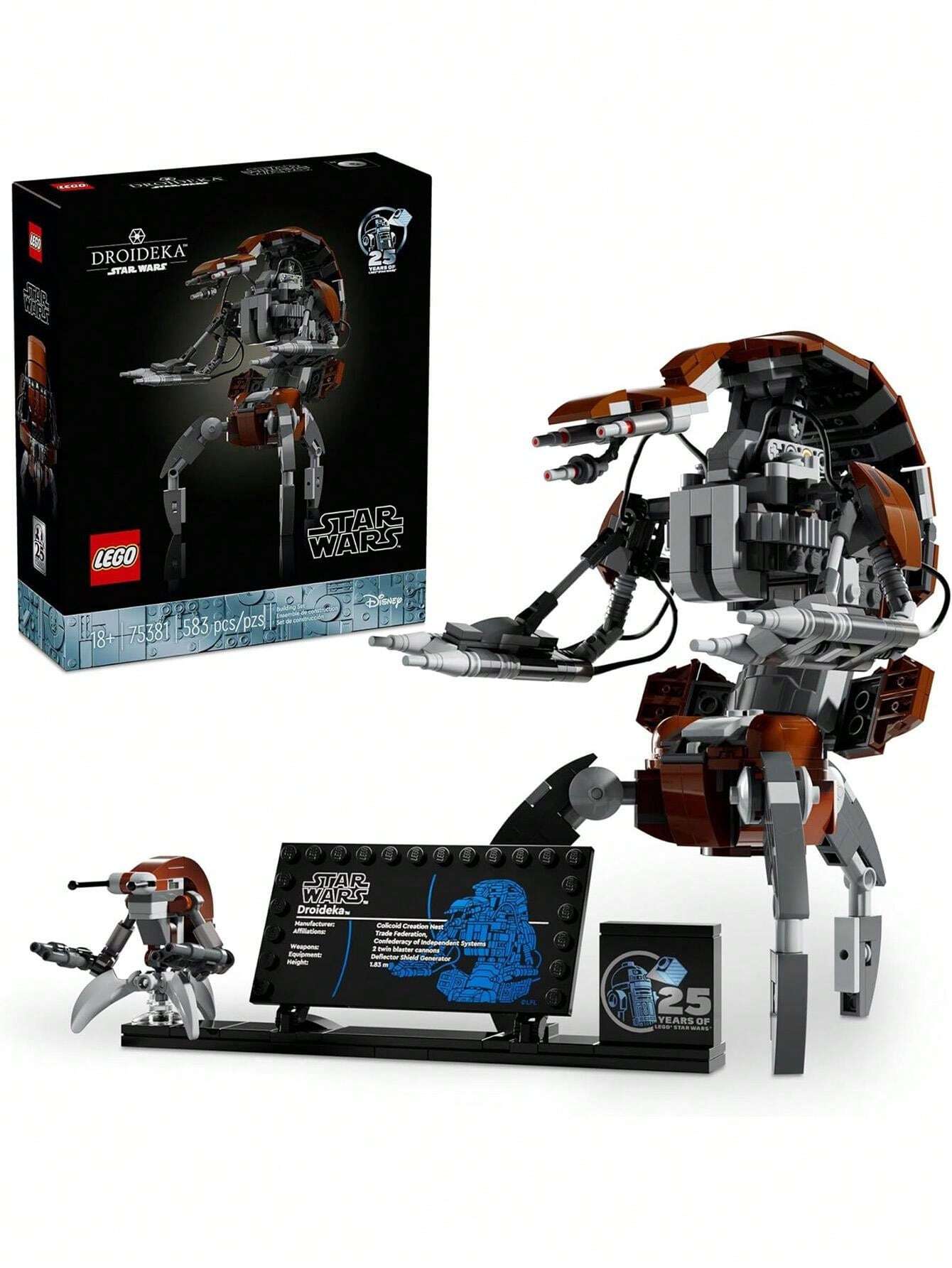 LEGO Adult Building Block Sets, Collectible Brick Built Destroyer Droid