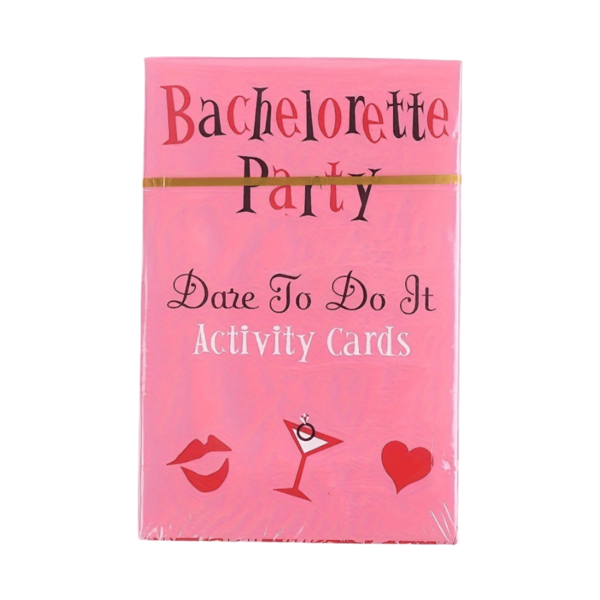 52 Blatt, Karten für Junggesellinnenabschied Partyspaß, Wagnisse Karten für Damenabend Aktivitäten, Bridal-Shower, Braut-Partys, interaktives Spiel, kreatives Kleingeschenk, Geburtstags-Party, Junggesellinnenspiele, Spiel, Vegas Junggesellinnen