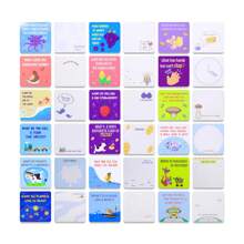 60 张可爱学校午餐盒鼓励便条，手写午餐盒卡片 - 彩色 - 查看 4