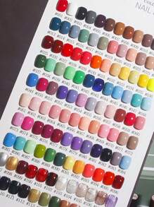 12Pcs/Set Gel Nail Polish Set Fall Shine Finish Semi Permanent Glitter Sequins Nail Polish Set Kit Soak Off Uv Varnish Nail Art For Manicure Nail Design Solid Color One Bottle 15ml - Nhiều màu - Xem 7