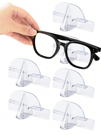paquete de 1/2/4/6/8 Estante de almacenamiento de gafas, estante de almacenamiento de gafas de sol montado en la pared, estante de almacenamiento de gafas, estante de gafas de sol para colgar varios pares de gafas, pared, decoración del hogar (color transparente), fiesta de revelación de género, perfecto para cumpleaños, bodas, fiestas, el regalo perfecto para colegas, amigos y familiares, vuelta al colegio