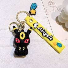 pocket monsters Eevee Family Keychain Cartoon Doll School Bag Pendant Car Keychain Pendant Small Gift - Multicolor - View 22