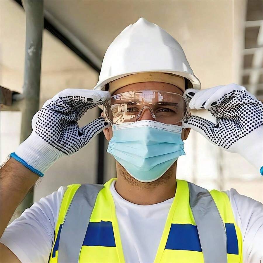 Safety Goggle Glasses Clear Safety Goggles AntiFog Protective